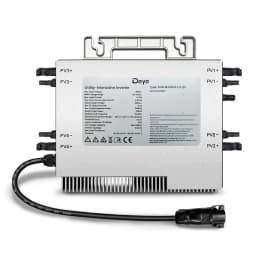 2000W Deye PV Grid on Inverter DC22-60V AC230V IP67 with WiFi Function Max Connect 4PCS 400-600W Efficient Micro Converter