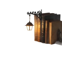 Library Lantern Mini Bookshelf LED Lamp Warm White Light Creative Book Nook Decor Mini Night Light Reading Lamp for Book 1ps