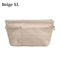 1Pcs New Storage Bags Insert Cosmetic Bag Felt with Zipped Top Linner Bag Portable Multi-Pocket Women Handbag Organizer Purse