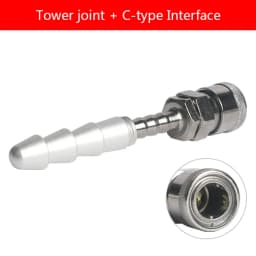 Reciprocating Linear Motor Parts M6 Suction Cup Adapter 3XLR Extension Rod for Telescopic Linear Actuator Attachment Holder