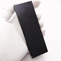 2pieces C-Tek Knife Handle DIY Material Plate Resin Material Snake Grain Honeycomb Pattern Slingshot Handle 120x40x8mm