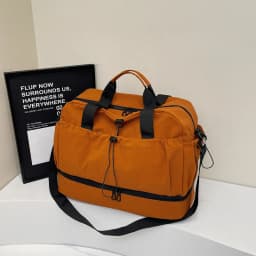 Large Travel Bag - Spacious, Lightweight & Durable. with Adjustable Strap & Pockets. Perfect for Travel & Commute Сумка Женская