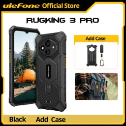 【World Premiere】Ulefone RugKing 3 Pro Rugged Phone 6.56" 120Hz 5700mAh Android 15 Up to 16GB RAM,128GB ROM NFC 4G Global