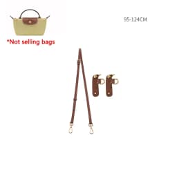 Genuine Leather Shoulder Strap Fit For Longchamp Mini Le Pliage Punch Free Crossbody Bag Strap Accessories