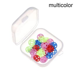 10/24PCS Tiny Metal Buckle Invisible Snap Mini Buttons Buckles for DIY Doll Clothes for 1/6 Doll Clothing Sewing Accessories