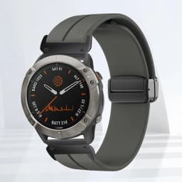 Magnetic Silicone Strap for Garmin watch Fenix 6 6x 7 7x pro 5 5x Plus 3 3HR Quick Fit No Gaps Sports 22mm 26MM Band for Enduro
