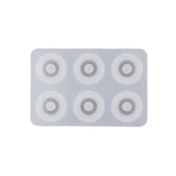 DIY Resin Bead Molds for Jewelry Silicone Molds with Hole Cabochon Gem Jewelry Making Epoxy Resin Molds for Earrings Pendant