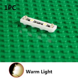 1PC DIY 1x4 Building Block Lamp Street Light Electric Decorate 1X1 LED Brick USB City Lighting