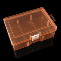1pcs Transparent Plastic Storage Boxes For Jewelry Hardware Accessories Small Items for DIY Jewelry Beads Crafts Container Box
