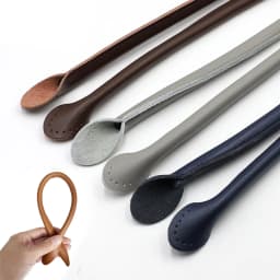 2pcs Genuine Leather Purses Straps 40cm 50cm 60cm Handles Strap Replacement Handbag Belts for Women Bags Wallet DIY Accessories