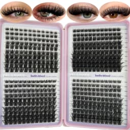 New 32rows 512Cluster Mix Lash Clusters Lashes Cluster Natural Manga Look Lash DIY Eyelash Extension Reusable Natural Lashes