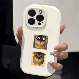 500Pcs Meimei Meme Cat Face Roll Stickers, Cute Realistic Kitten Expression Self-adhesive Labels for Journal Packaging DIY Decor