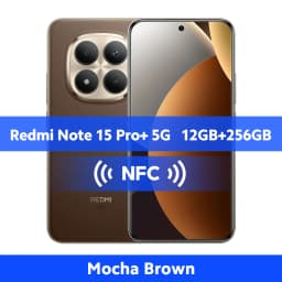 Global Version Xiaomi Redmi Note 15 Pro Plus 5G Smartphone 8G/12GB RAM 6500mAh 100W Hypercharge 6.83" AMOLED Snapdragon 7s Gen 4