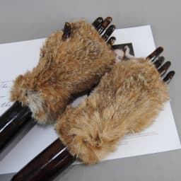 Hot Sale Winter Women Natural Real Rex Rabbit Fur Gloves Good Elastic Knitted Rabbit Fur Mittens Lady Real Rex Rabbit Fur Gloves