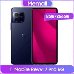 Global Version T-Mobile Revvl 7 Pro 5G 256GB Cellphone Snapdragon 6 Gen 1 NFC 50MP OIS Camera 5000mAh 6.78'' AMOLED Display