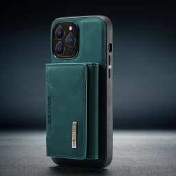 2 In 1 Detachable Magnetic Leather Case for IPhone 16 17 Pro Max 15 13 12 11 14 Plus Se 2022 Wallet Cover Cards Holder Pocket
