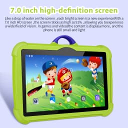 New 7 Inch Google Kids Tablets 5G WiFi Tablet Pc Quad Core 4GB RAM 64GB ROM Cheap for Children Gift Educational Learning 4000mAh