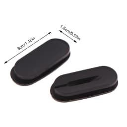 Bicycle Derailleur Plug Carbon Frame Brake Cable Stop Rubber Di2 Cable Plug Oval Hole Rubber Stopper