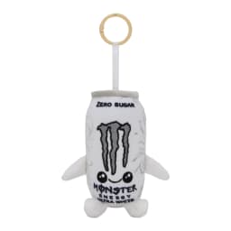 21pcs/lot 12cm Monster Energy Drink Plush Toy Keychain Simulation Can Zero Sugar Stuffed Doll Cute Gift For Fans Bag Charms