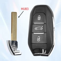 Liberty Smart Remote Car Key Fob ID4A/ID46 Chip 433MHZ For Peugeot 208 308 3008 508 5008 Citroen C4 C4L DS4 DS5 New Keyless Go