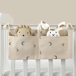 Baby Stuff Organizer Kids Crib Storage Bag Multifunctional Newborn Bed Bag for Children Bedding Diaper Bag Stroller Organizer