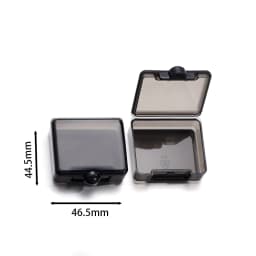 Mini Plastic Storage Box Square Multicolor Organizer for Necklace Earrings Rings DIY Jewelry Packaging Boxes Storager Container