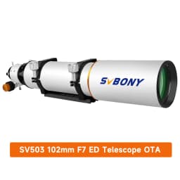 Svbony SV503 Astro Telescope 70/80/102ED Extra Low Dispersion Achromatic Refractor OTA For Exceptional Viewing Astrophotography
