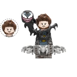 Blind Box Mini Building Blocks TV6204 Figures Big Goblin Spiderman Iron Man Venom Captain Hawk Deadpool Armor Christmas Gift Toy
