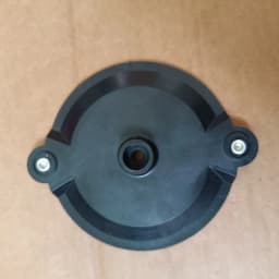 1pcs Black Mower Cutter Head Simple Snap-On Plastic Cutter Heads For Lawn Mower Accessory 12 * 10cm