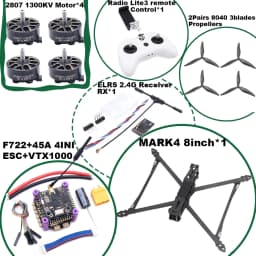 BCUBE MARK4 V2 8/9/10inch F722 Flight Control 45/60A 4INI ESC Rack Drone FPV Carbon Fiber PV Racing Drone Quadcopter Freestyle
