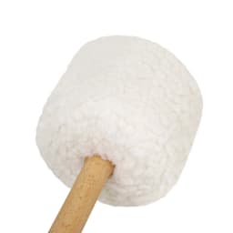 IRIN Professional Sound Healing Gong Mallet Beech Handle Lamb Wool Felt Head for Singing Bowl Meditation Percussion Accessories