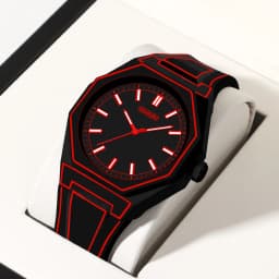 Fashionable Men's Simple Watch Date Function Preppy Style Quartz Wrist Watch - Silicone Strap,(Gift box does not include)