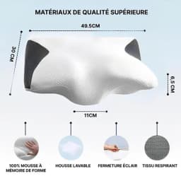 Customizable Butterfly Sleep Memory Pillow Slow Rebound Comfortable Copper Ion Sleep Pillow Cervical Orthopedic Neck Pillow