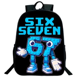 Steal A Brainrot 67 Six Seven Children Backpack Students Travel Daypack Boys Girls Funny Number Design School Bags Lightweight