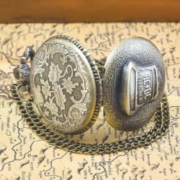 Retro Charm Neutral Fashion Arabic Digital Quartz Pocket Watch Steampunk Men's and Women's Necklace Pendant Gift