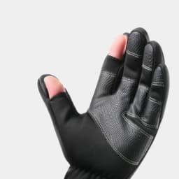 Winter Fishing Gloves 2 Finger Flip Waterproof Windproof Cycling Angling Gloves Warm Protection Fish Angling Gloves