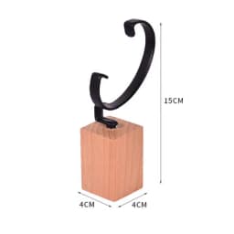 High-end Wooden watch display stand watch holder organizer for jewelry jewelery jewellery display case bracelet props showcase
