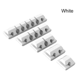 Silicone USB Cable Organizer Clips in Car Home Office Desktop Tidy Management Wire Cord Holder Cable Winder For Mouse Keyboard