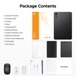 DOOGEE AORLYM P13 Tablet 48GB+128GB Gemini AI 13.4" 2.4K 120Hz Display 12000mAh Large Battery UNISOC T7280 Widevine L1 Android 16 Smart Pad