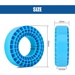 INJORA Silicone Rubber Inserts Foam For 108-110mm (4.35" OD) 1.9" Tires