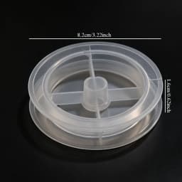 1Pcs White Empty Plastic Spools Bobbin Winding Reels for Jewelry Making Cord Rope DIY Handwork Craft Accessories Wholesale