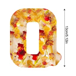 Dry Flower Letter Lamp Luminous Alphabet LED Light Decororation Night Light for Home Wedding Birthday Christmas Party Decoration