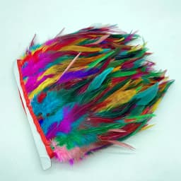 1M 10-15cm Christmas Pheasant Feathers Trim Handmade DIY Party Plume Crafts Feathers Ribbon Wedding Sewing Clothes Decoration