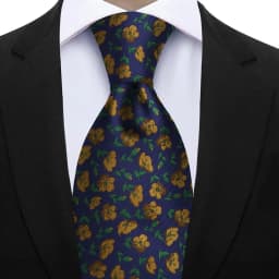 7cm Floral Silk Tie For Men Elegant Peacock Blue Teal Grey Best Selling Business Necktie Wedding Office Fashion Accessories Gift