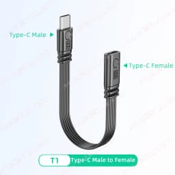 10-100cm Type C to Type-C Conversion Adapter Cable Converter Wire Support 45W Charging & 480Mbps Data Transfer USB C Data Cord
