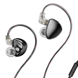 TRN MT5 Earphones Dual Dynamic Driver In-Ear Monitors Headphones