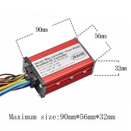 JRAHK Electric Scooter Controller With LCD Display E-Bike Brushless Motors 36V-48V-60V 250W-400W For Bicycle Accessories
