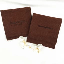 100pcs Microfiber Velvet Jewelry Presents Bag Custom Logo Earrings Ring Necklace Bracelet Tarot Storage Bags Wedding Gift Pouch