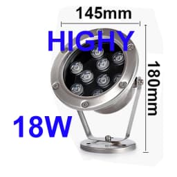IP68 LED Underwater Light 3W 6W 9W 12W 18W 24W 36W RGB Night Lamp Outdoor Garden Swimming Pool Party Landscape DC 12V 24V