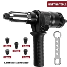 Riveting Machine Electric Rivet Gun Adapter Home 2.4-3.2-4.0-4.8-6.4mm Riveting Tools Cordless Multi-function Riveting Machine